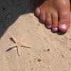 Pėdos smėlyje | Feet in the sand