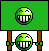 Žalieji﻿ smailikai | Зеленые смайлы