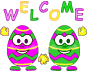 Easter smilies