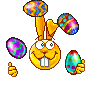 Easter smilies