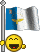 Smilies with flags