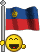 Smilies with flags