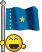 Smilies with flags
