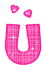 The letters and signs