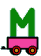 The letters and signs